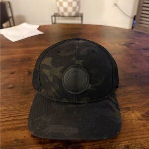 Stylish Black Camo Cap